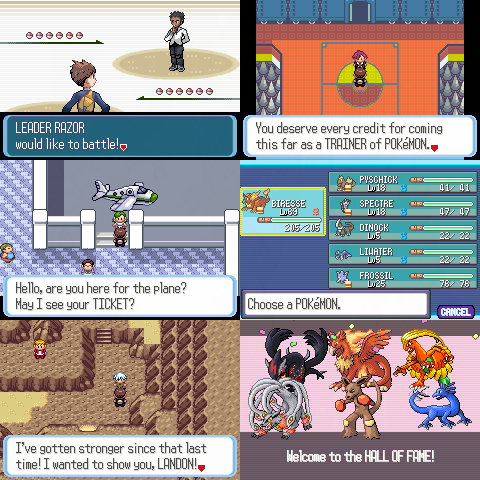 Pokemon Battle Fire GBA