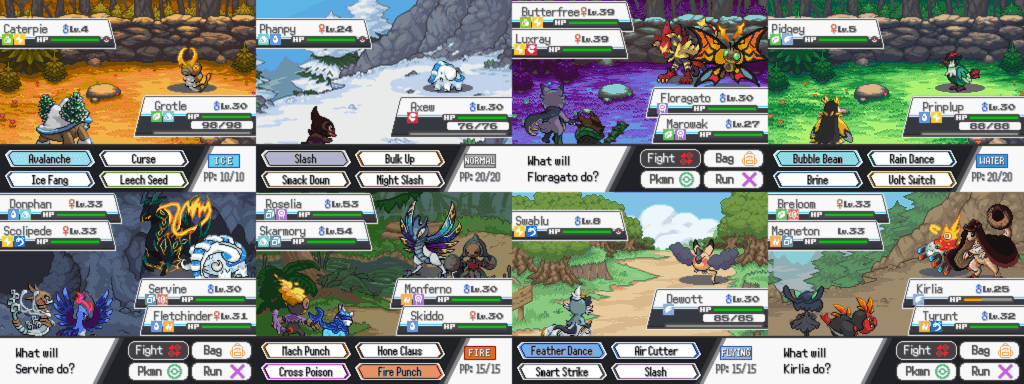 Pokemon Vanguard - New Regional Forms