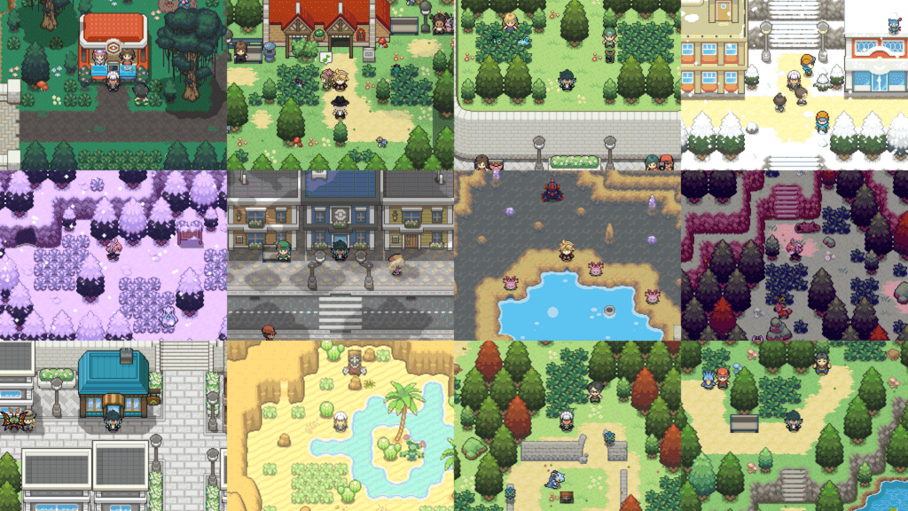 Pokemon Vanguard - Overworld