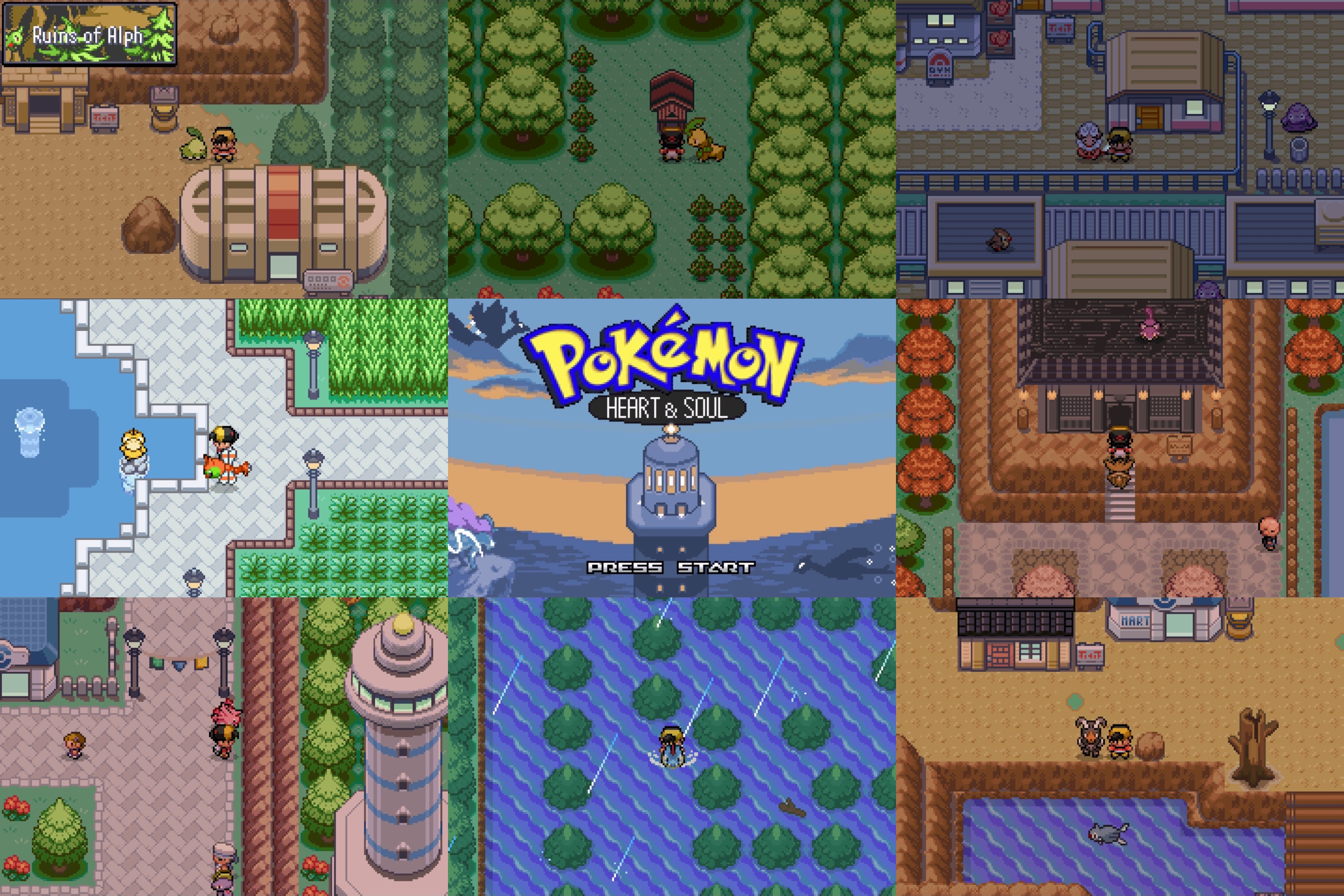 Pokemon Heart & Soul GBA