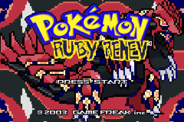 Pokemon Ruby Renev GBA
