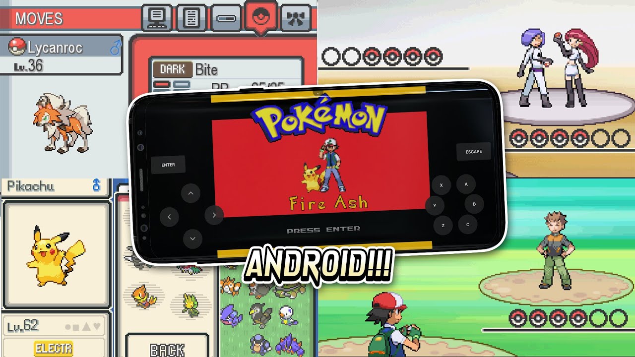 Vend tilbage sommer Kontoret How to Play Pokemon Fire Ash on Android - PokéHarbor