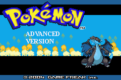 Pokémon Advanced GBA in English  PokeMundo