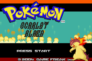 Pokemon Scarlet Blaze - GBA ROM Hack - Download