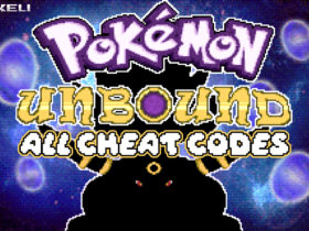 Pokemon Unbound Cheats