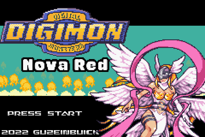 Digimon Nova Red GBA