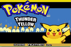 Pokemon Thunder Yellow GBA ROM -