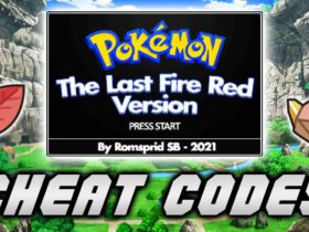 Pokemon The Last Fire Red Cheats