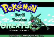 Pokemon Sevii Cheats