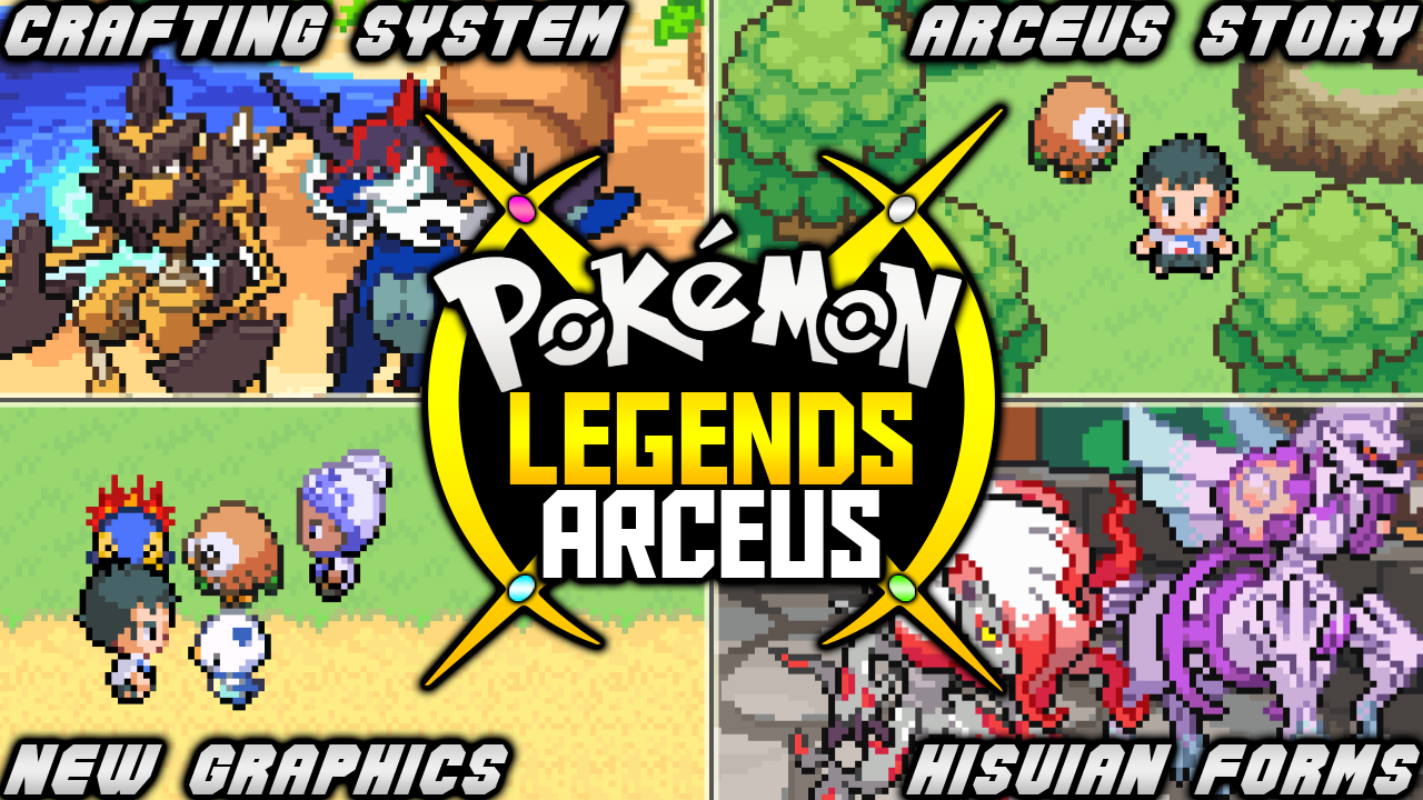 NOVOOO POKEMON LEGENDS ARCEUS PARA GBA KKKKKK 