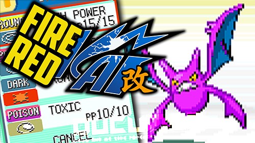 Pokemon Fire Red Kai GBA