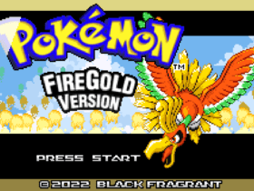 Pokemon Fire Gold GBA