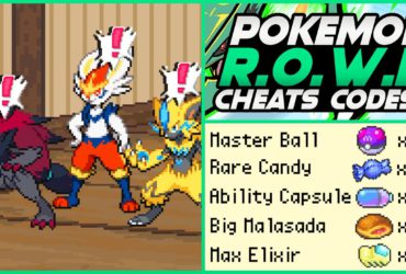 Pokemon ROWE Cheats