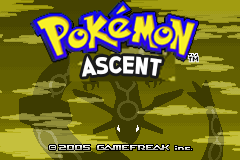 Pokemon Ascent GBA