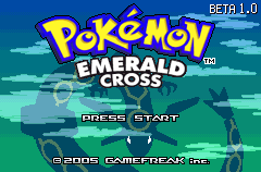 Pokemon Emerald Cross GBA