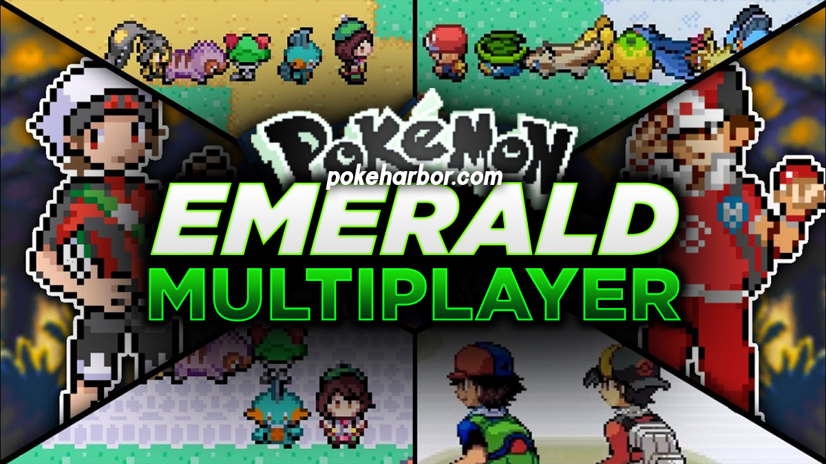 Pokemon Emerald Multiplayer ROM - Nintendo GBA
