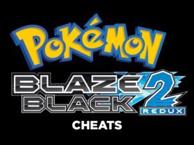 Pokemon Blaze Black 2 Redux Cheats