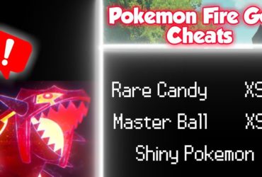 Pokemon Fire Gold Cheats