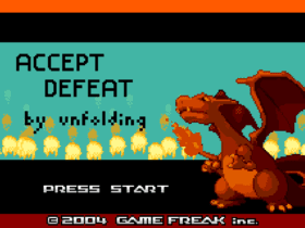 Pokemon Accept Defeat