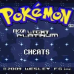 Pokemon Mega Light Platinum Cheats