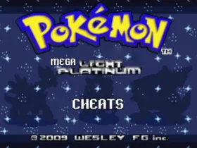 Pokemon Mega Light Platinum Cheats
