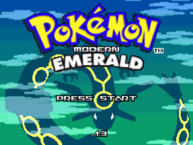 Pokemon Modern Emerald GBA