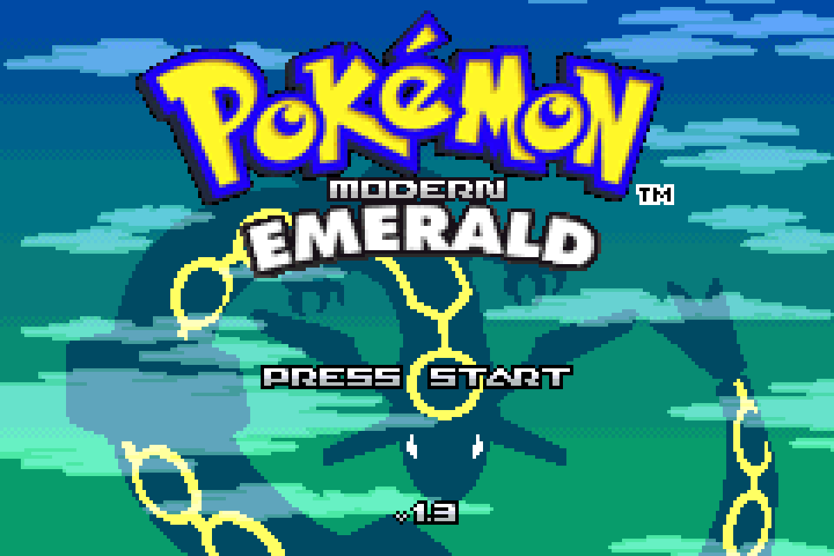 Pokemon Modern Emerald GBA