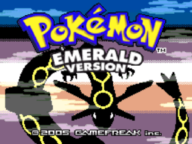 Pokemon E'merald v1.0 GBA ROM Hack