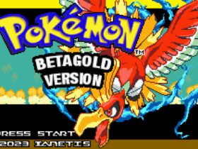 Pokemon Beta Gold Remake GBA