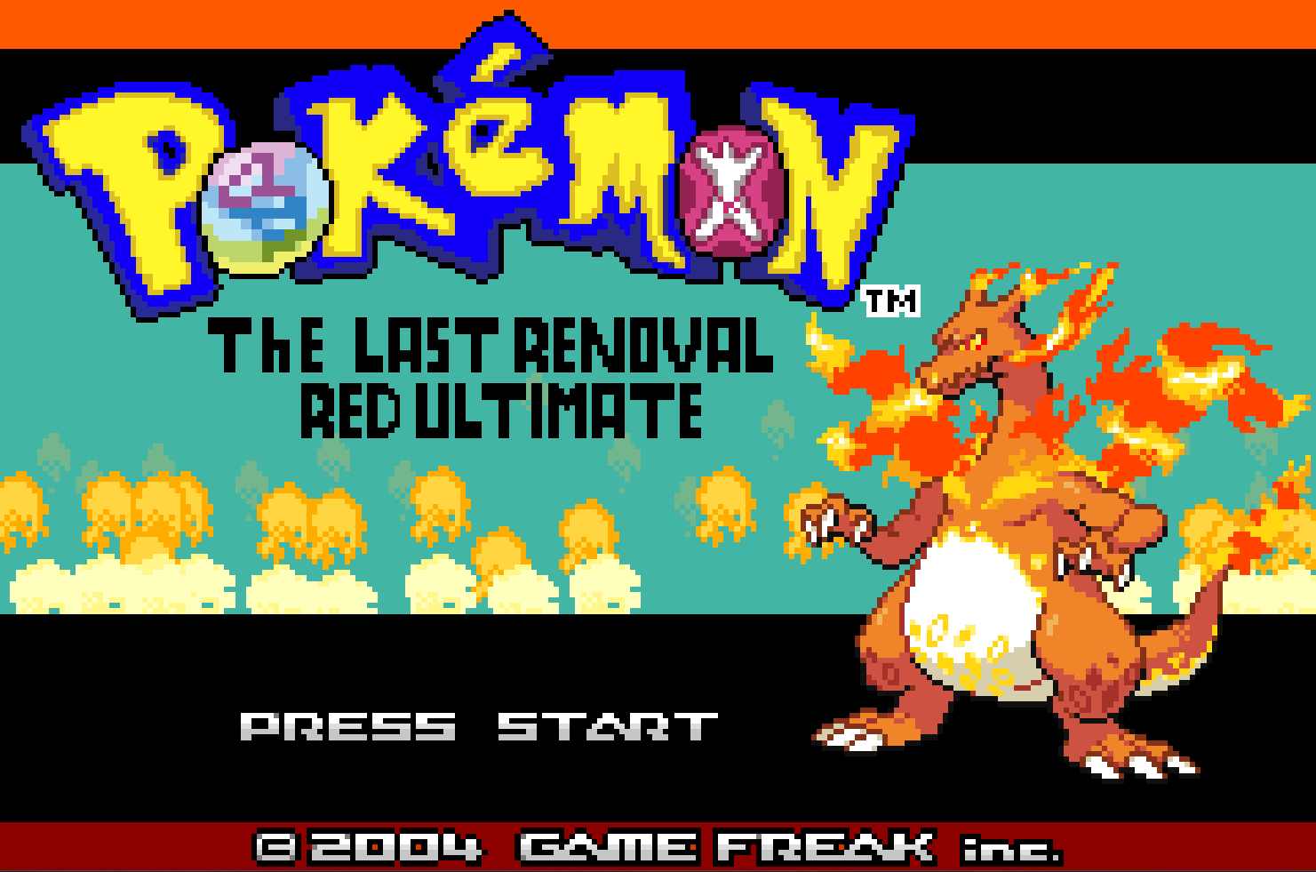 Pokemon The Last Renoval Red Ultimate GBA