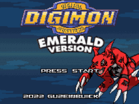 Digimon Emerald Project GBA