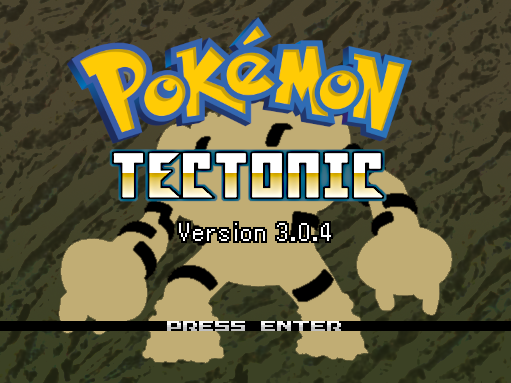 Pokemon Tectonic RPGXP FanGame