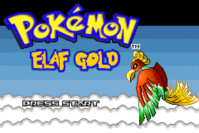 Pokemon Elaf Gold GBA