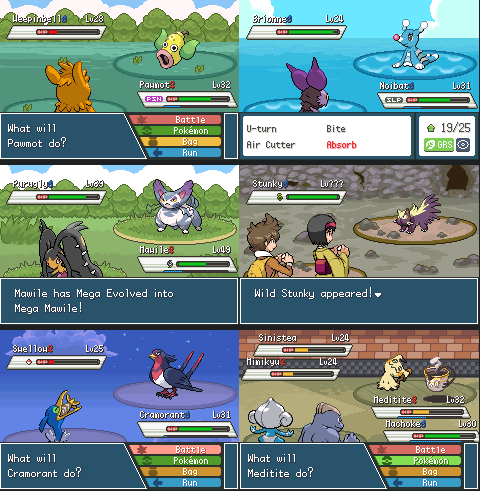 Pokemon Saffron Version GBA