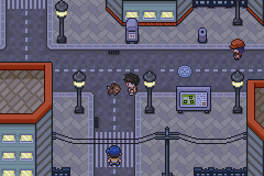 Pokemon Saffron Version GBA