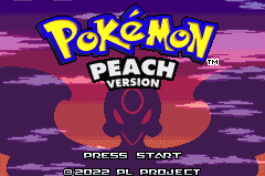 Pokemon Peach and Lime GBA