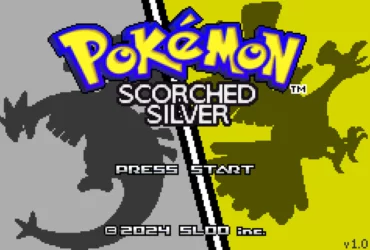 Pokemon Scorched Silver GBA