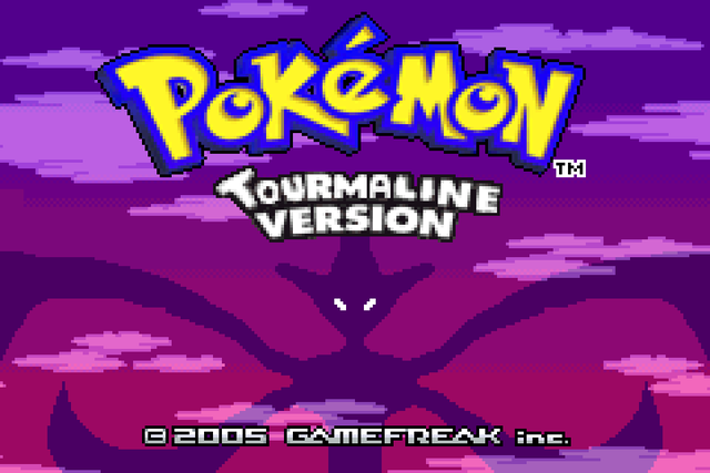 Pokemon Tourmaline GBA