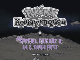 Pokemon Mystery Dungeon Special Episode 0: In a Dark Past