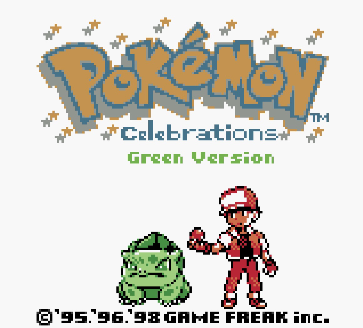 Pokemon Green Celebrations
