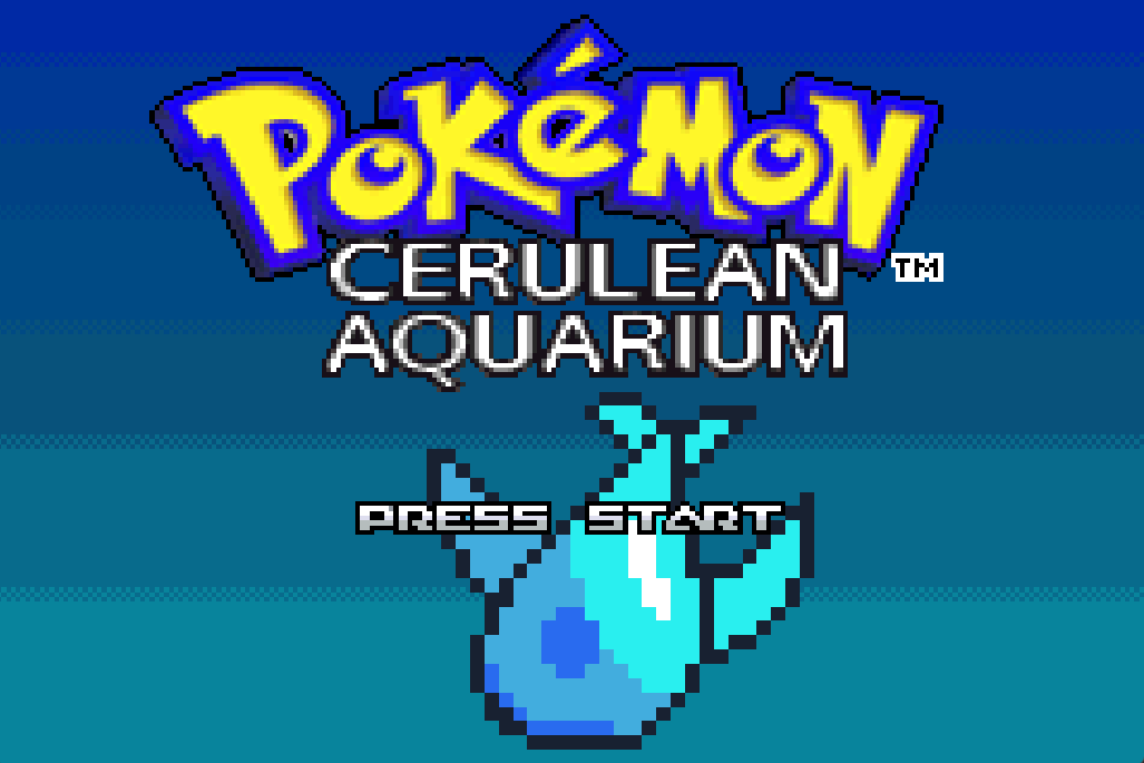 Pokemon Cerulean Aquarium GBA