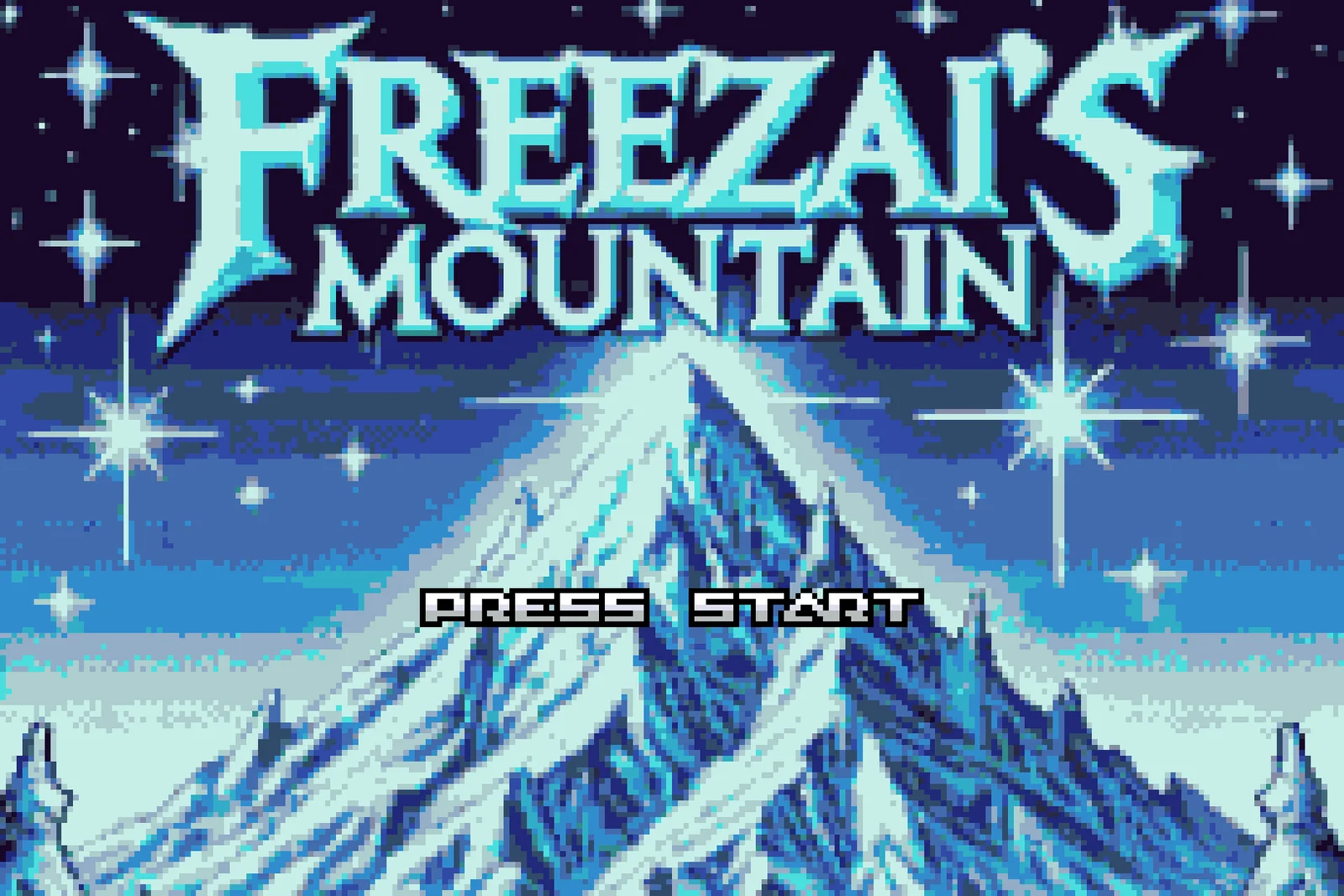 Pokemon Freezai's Mountain GBA