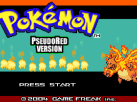 Pokemon Pseudo Red GBA