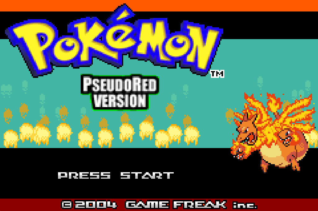 Pokemon Pseudo Red GBA