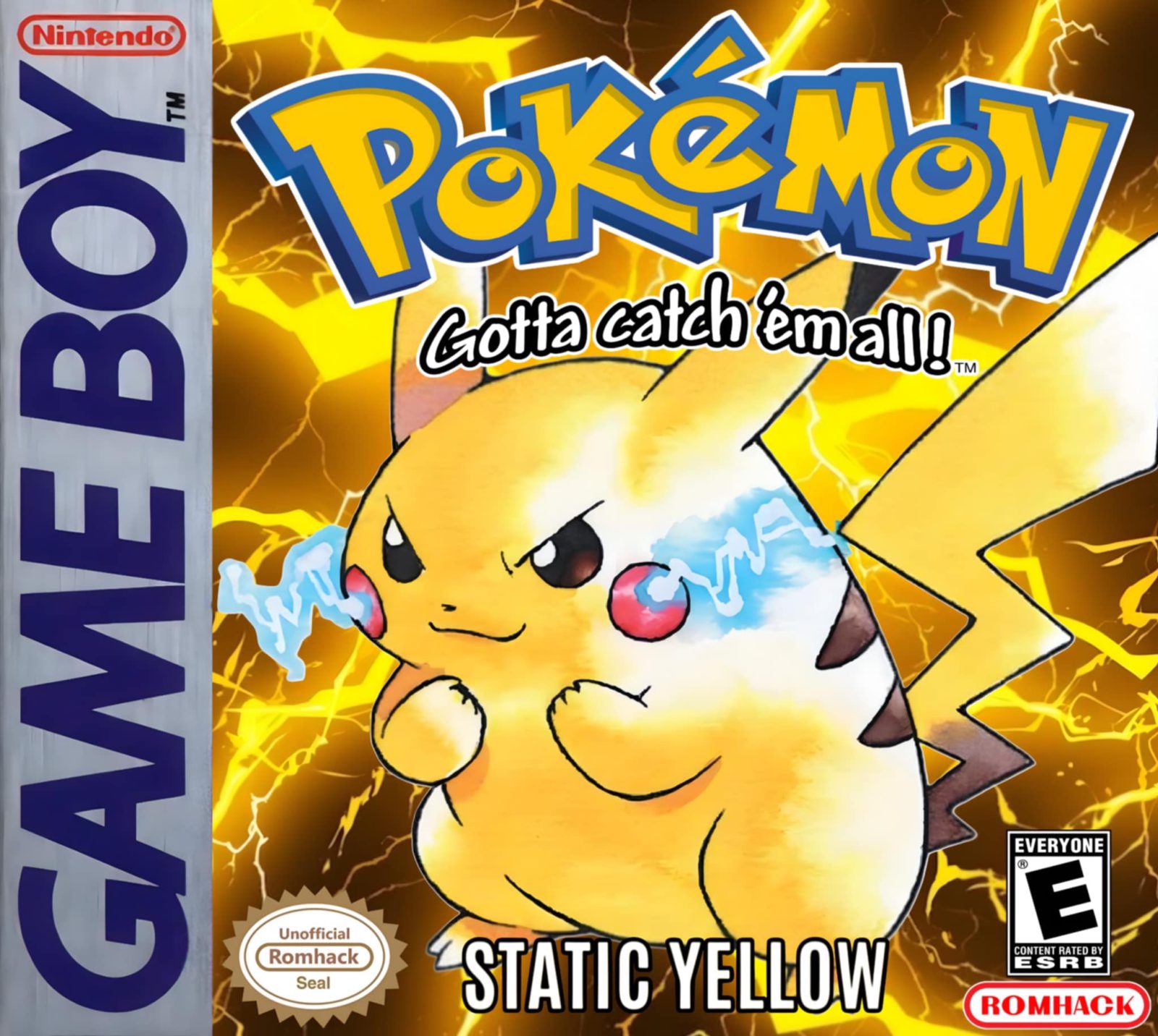 Pokemon Static Yellow GBC