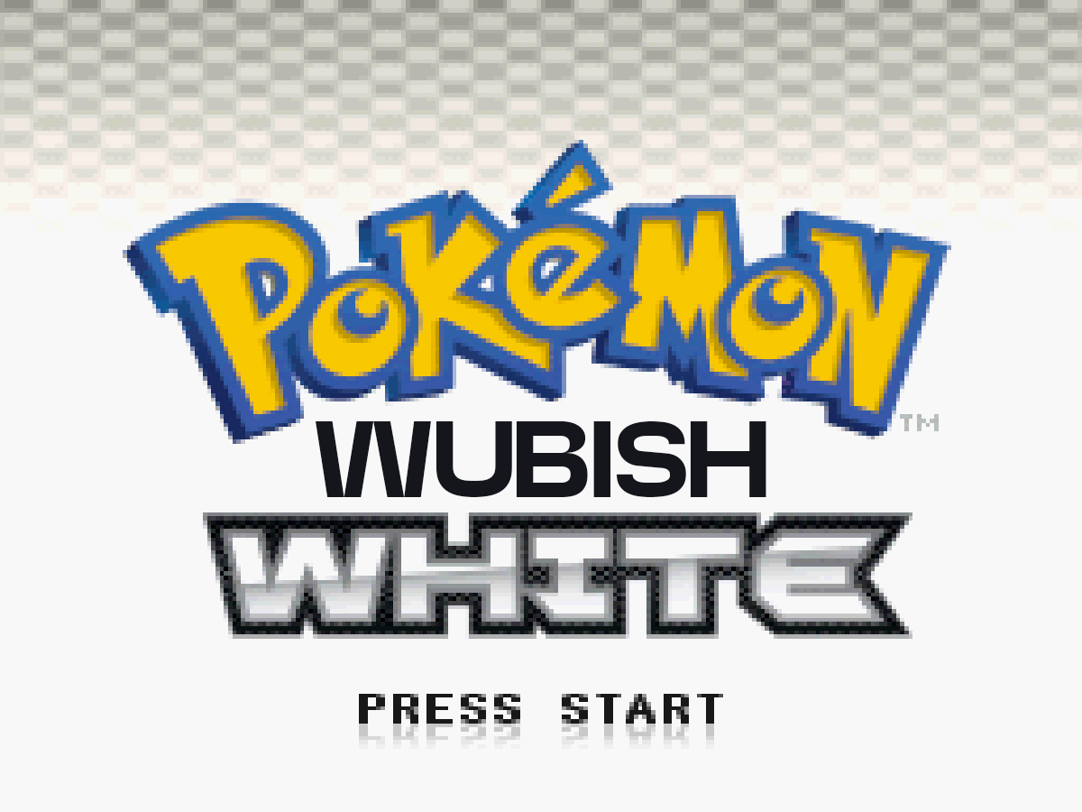 Pokemon Wubish White NDS