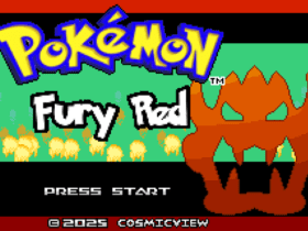 Pokemon Fury Red GBA