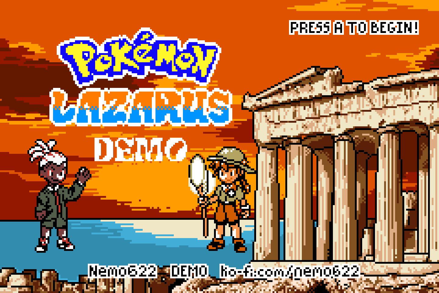 Pokemon Lazarus GBA