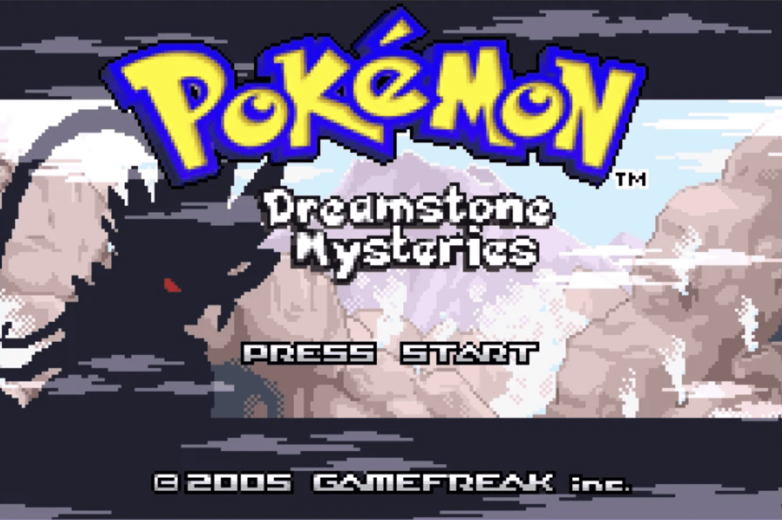 Pokemon Dreamstone Mysteries GBA