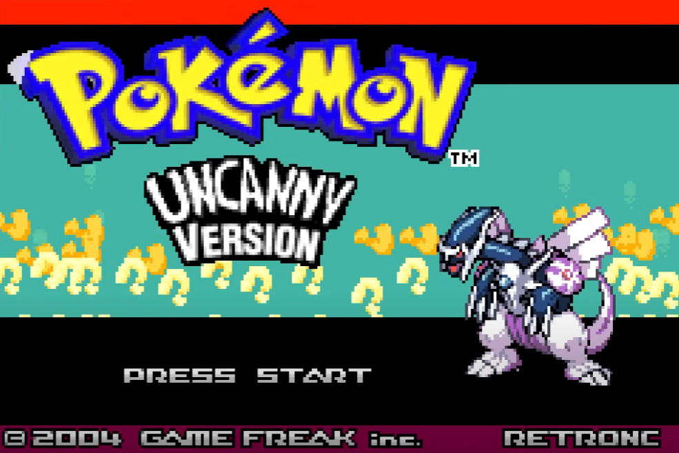 Pokemon Uncanny GBA